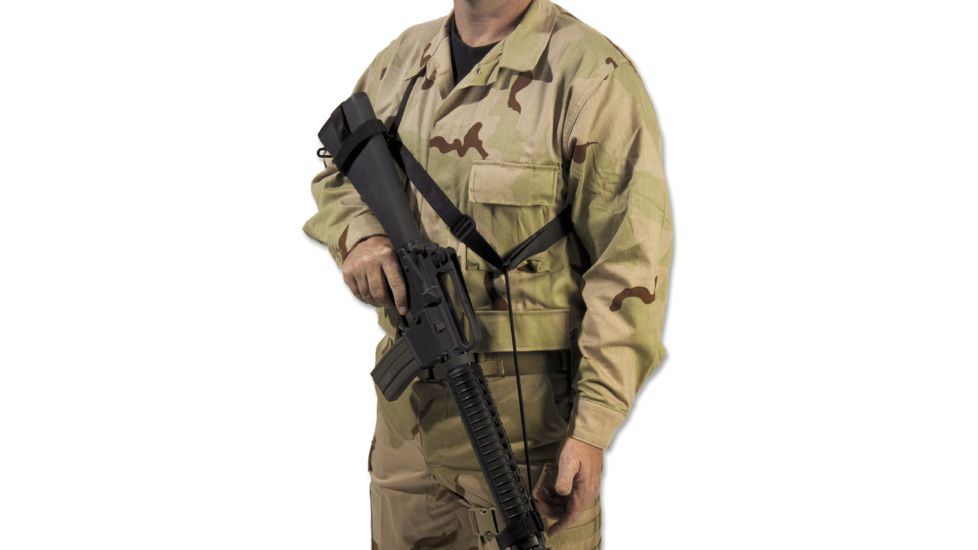 Elite Survival Systems Quick-Adapt Tactical Sling, Black, 1, QTS01-B