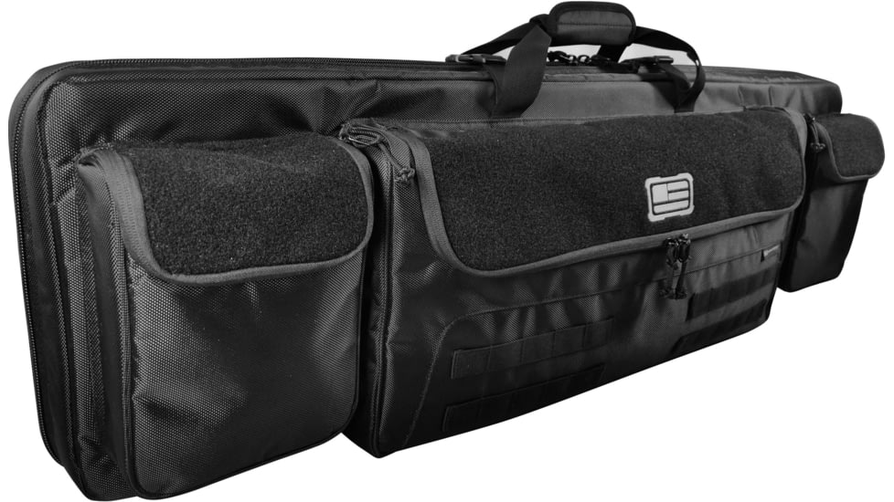 Evolution Outdoor 42in Tactical Double Rifle Soft Case - 1680D Tactical Series, Black, 51286-EV