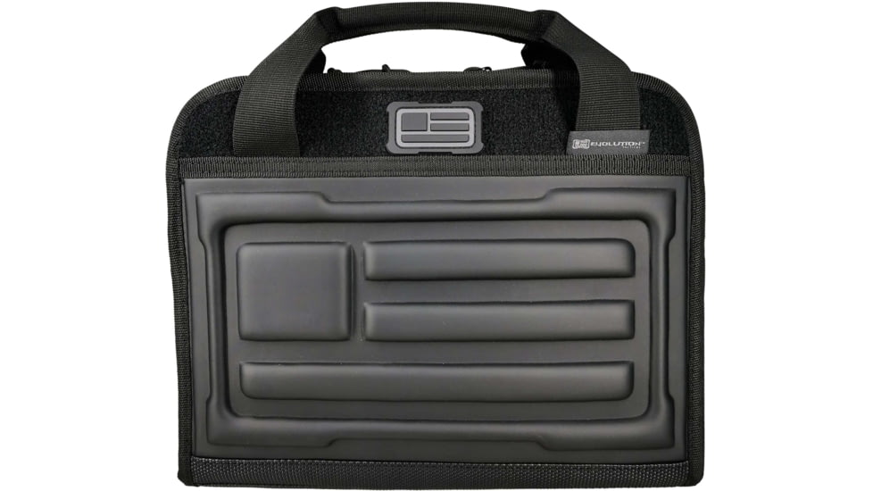Evolution Outdoor EVA Tactical Pistol Case, Black, 51291-EV