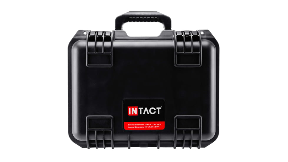Eylar 14in Intact Premium Series Waterproof Hard Casew/Foam, Black, NM00003