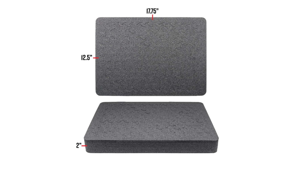 Eylar 20in Large Hard Case Equipped w/Ragar XP Crosslinked Foam Insert, Gray, SA00002-GRA-RG-XP
