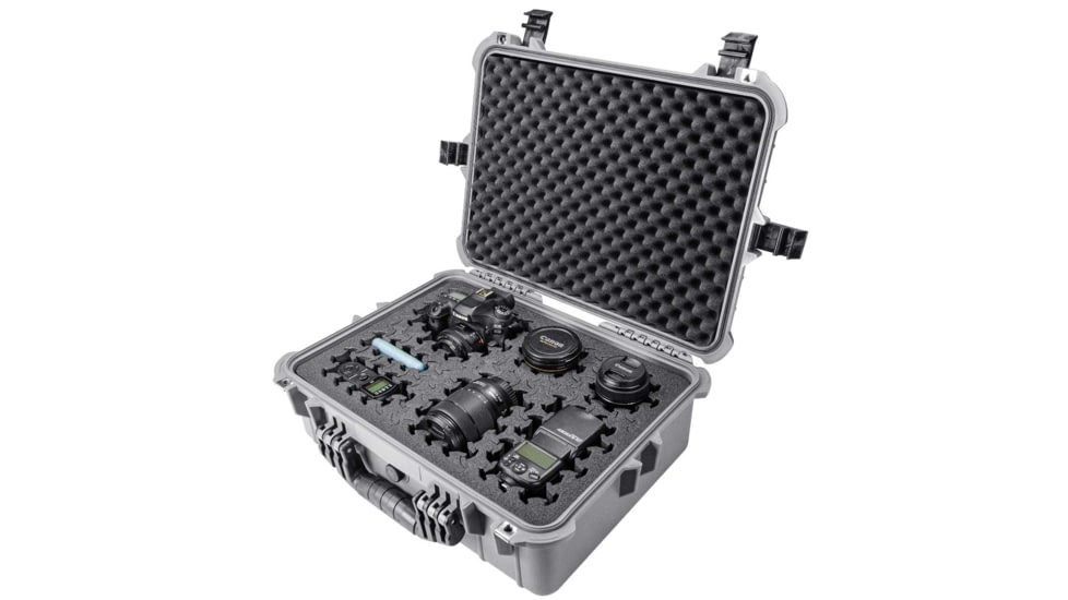 Eylar 20in Large Hard Case Equipped w/Ragar XP Crosslinked Foam Insert, Gray, SA00002-GRA-RG-XP