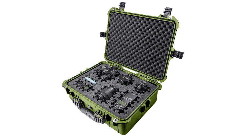 Eylar 20in Large Hard Case Equipped w/Ragar XP Crosslinked Foam Insert, Green, SA00002-GRN-RG-XP