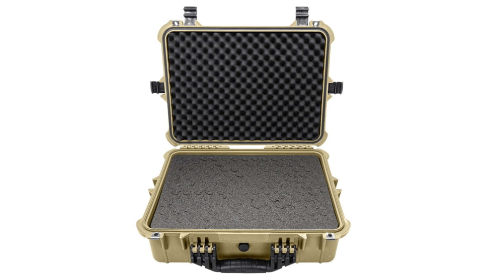 Eylar 20in Large Hard Case Equipped w/Ragar XP Crosslinked Foam Insert, Tan, SA00002-TAN-RG-XP