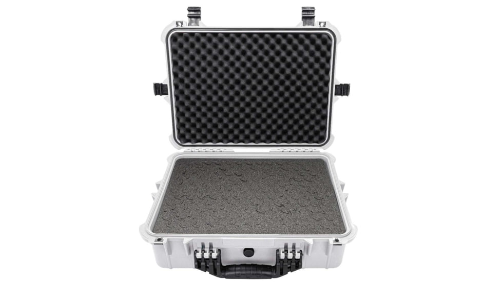 Eylar 20in Large Hard Case Equipped w/Ragar XP Crosslinked Foam Insert, White, SA00002-WHI-RG-XP