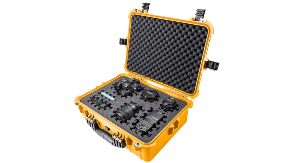 Eylar 20in Large Hard Case Equipped w/Ragar XP Crosslinked Foam Insert, Yellow, SA00002-YLW-RG-XP