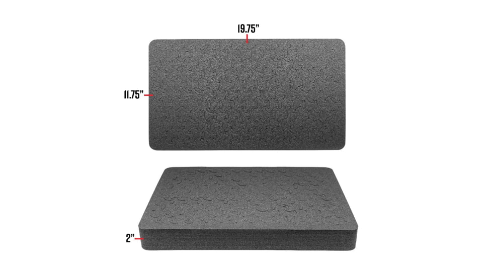 Eylar 22in Carry-On Roller Hard Case Equipped w/Ragar XP Crosslinked Foam Insert, Gray, SA00034-GRA-RG-XP
