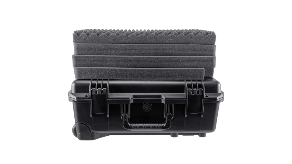 Eylar 22in Intact Premium Series Waterproof Hard Roller Carry-On Casew/Foam, Black, NM00012