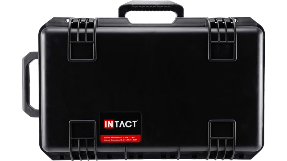 Eylar 22in Intact Premium Series Waterproof Hard Roller Carry-On Casew/Foam, Black, NM00012