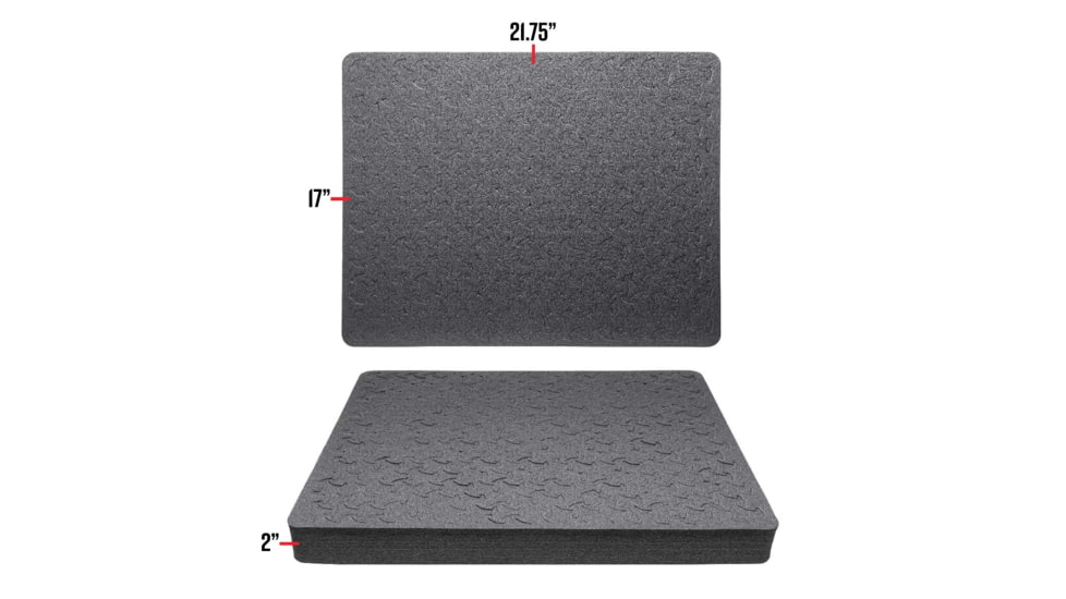 Eylar 24in Extra Large Hard Case Equipped w/Ragar XP Crosslinked Foam Insert, Gray, SA00041-GRA-RG-XP