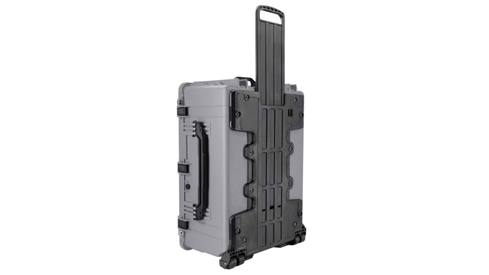 Eylar 2XL 31.5in Waterproof Protective Gear Roller Case w/Foam, Gray, SA00007-GRA