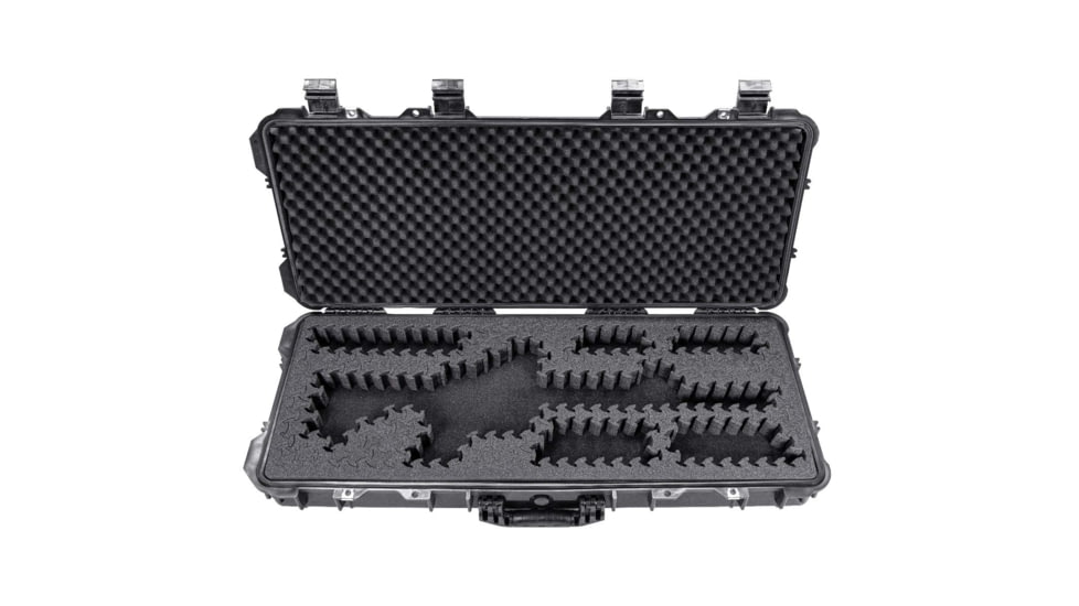 Eylar 38in Hard Rifle Case Equipped w/Ragar XP Crosslinked Foam Insert, Black, SA00013-BLK-RG-XP