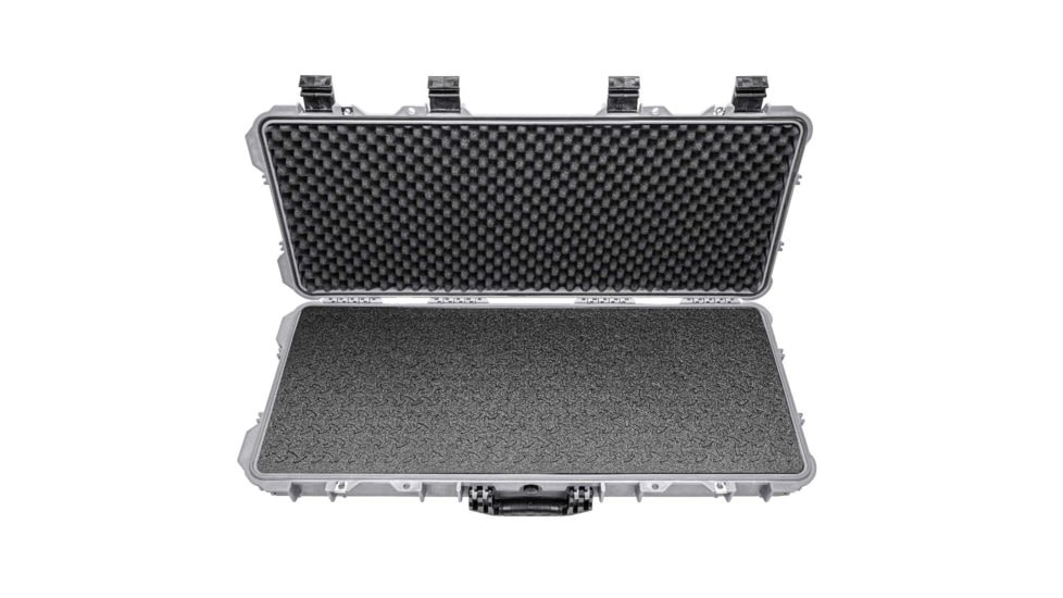 Eylar 38in Hard Rifle Case Equipped w/Ragar XP Crosslinked Foam Insert, Gray, SA00013-GRA-RG-XP