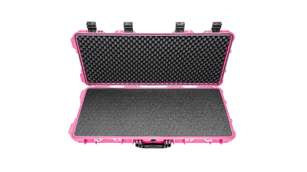 Eylar 38in Hard Rifle Case Equipped w/Ragar XP Crosslinked Foam Insert, Pink, SA00013-PNK-RG-XP