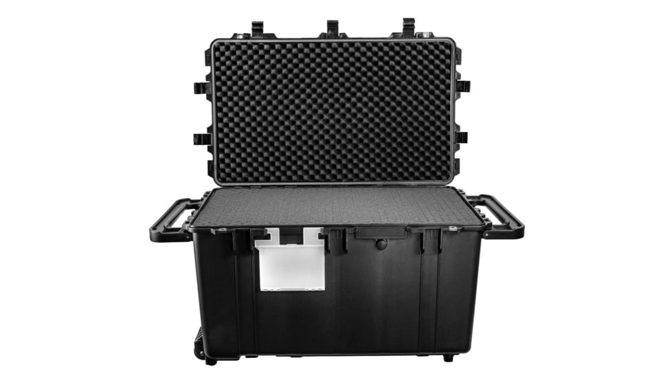 Eylar 3XL 32in Waterproof Transport Roller Gear, Camera, Tools, Equipment Hard Case w/Foam, Black, SA00033