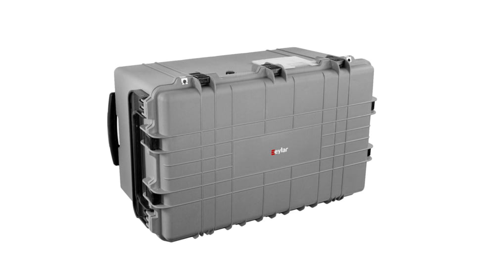 Eylar 3XL 32in Waterproof Transport Roller Gear, Camera, Tools, Equipment Hard Case w/Foam, Gray, SA00033-GRA