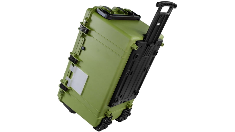 Eylar 3XL 32in Waterproof Transport Roller Gear, Camera, Tools, Equipment Hard Case w/Foam, Green, SA00033-GRN