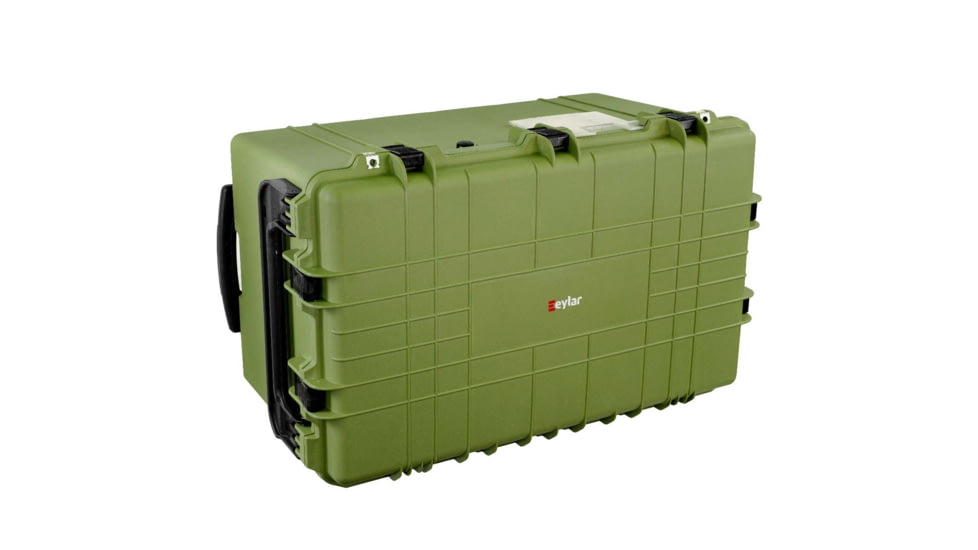 Eylar 3XL 32in Waterproof Transport Roller Gear, Camera, Tools, Equipment Hard Case w/Foam, Green, SA00033-GRN