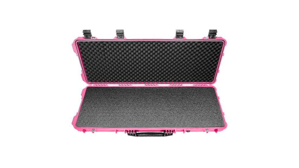Eylar 44in Hard Rifle Case Equipped w/Ragar XP Crosslinked Foam Insert, Pink, SA00008-PNK-RG-XP