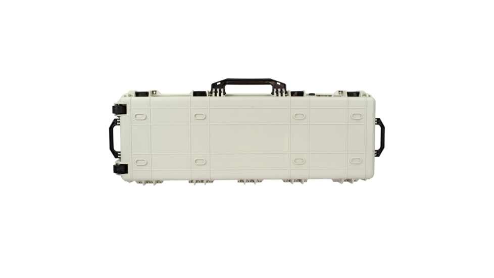 Eylar 44in Protective Roller Rifle Case Waterproof &amp; Shock Proof w/ Foam by Eylar, White, SA00008-Whi