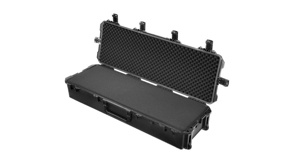Eylar 47in Intact Premium Series Deep Rolling Rifle Waterproof Hard Casew/Foam, Black, NM00022