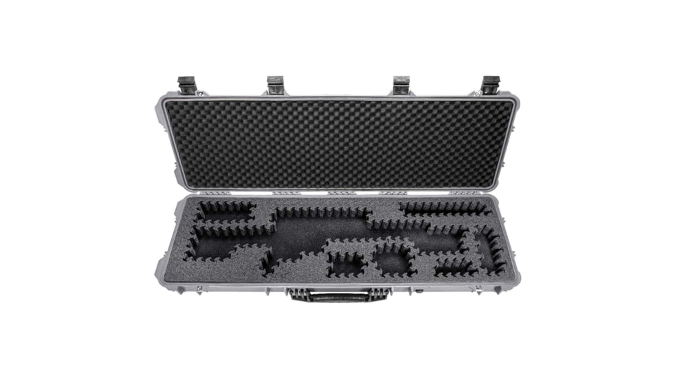 Eylar 48in Hard Rifle Case Equipped w/Ragar XP Crosslinked Foam Insert, Gray, SA00014-GRA-RG-XP