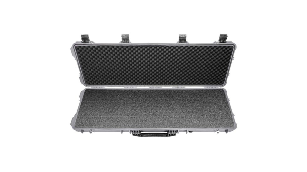 Eylar 48in Hard Rifle Case Equipped w/Ragar XP Crosslinked Foam Insert, Gray, SA00014-GRA-RG-XP