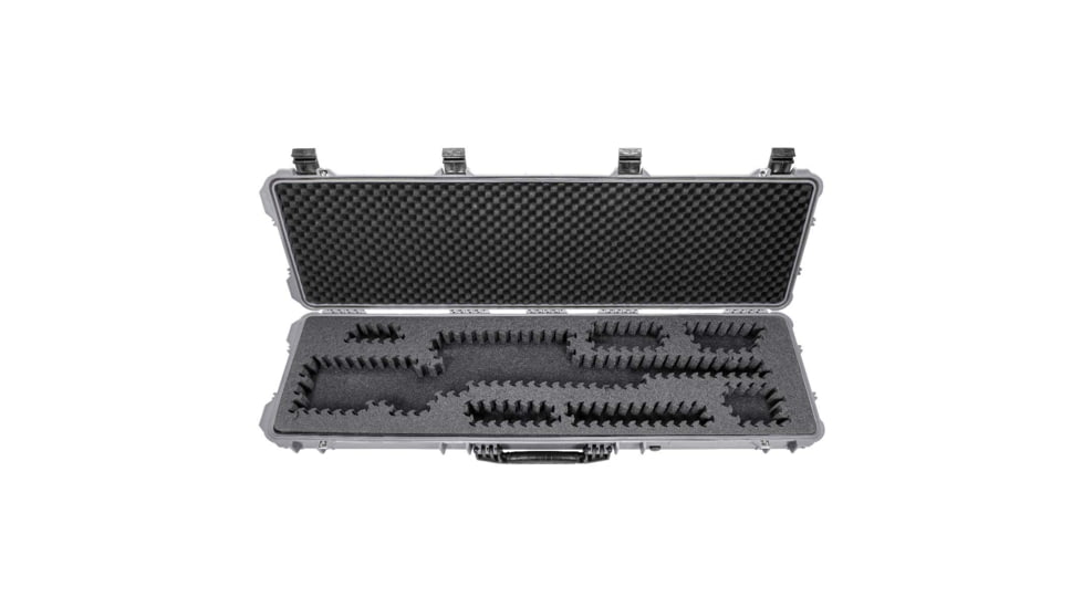 Eylar 53in Hard Rifle Case Equipped w/Ragar XP Crosslinked Foam Insert, Gray, SA00015-GRA-RG-XP