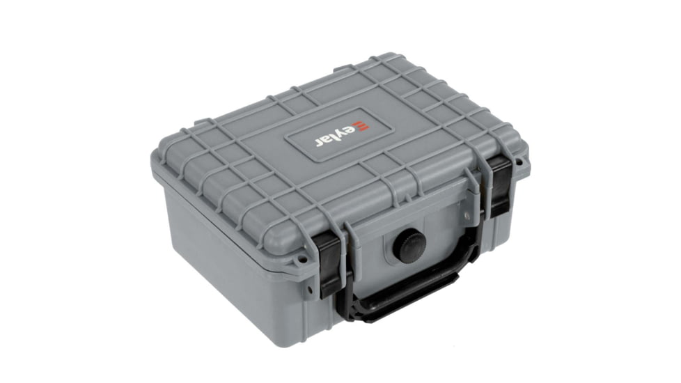 Eylar Compact 9.12in Waterproof Gear Hard Case w/Foam, Gray, SA00042-GRA