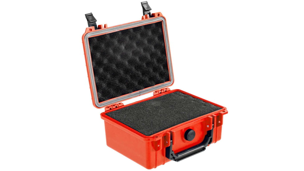 Eylar Compact 9.12in Waterproof Gear Hard Case w/Foam, Red, SA00042-RED