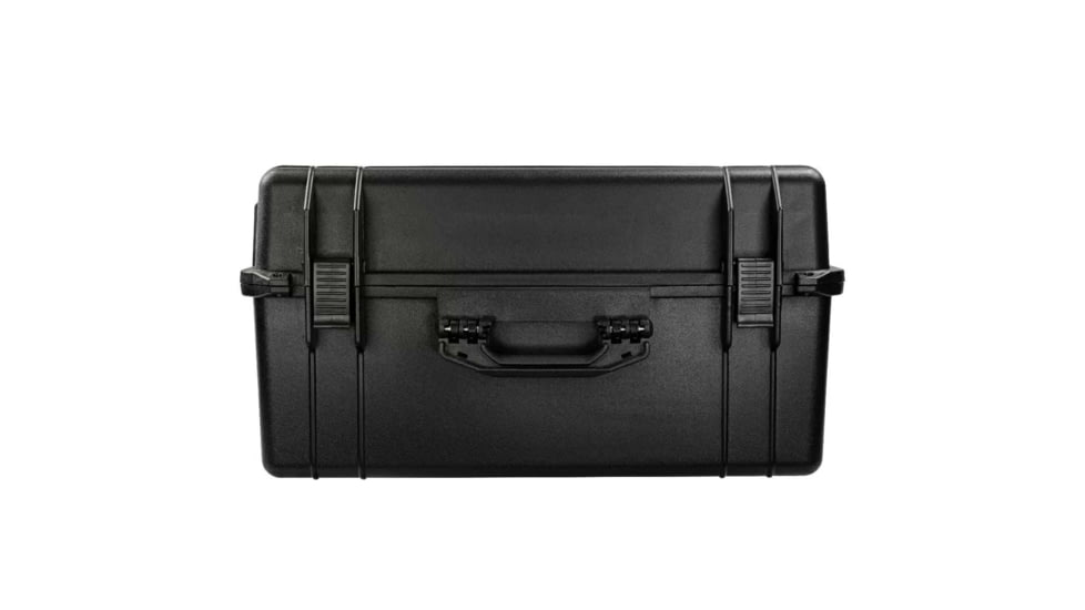 Eylar Extra Large 24in Waterproof Deep Protective Equipment Hard Case w/Foam, Black, SA00039