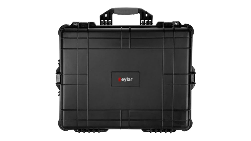 Eylar Extra Large 24in Waterproof Hard Camera and Gear Case w/Foam, Black, SA00041