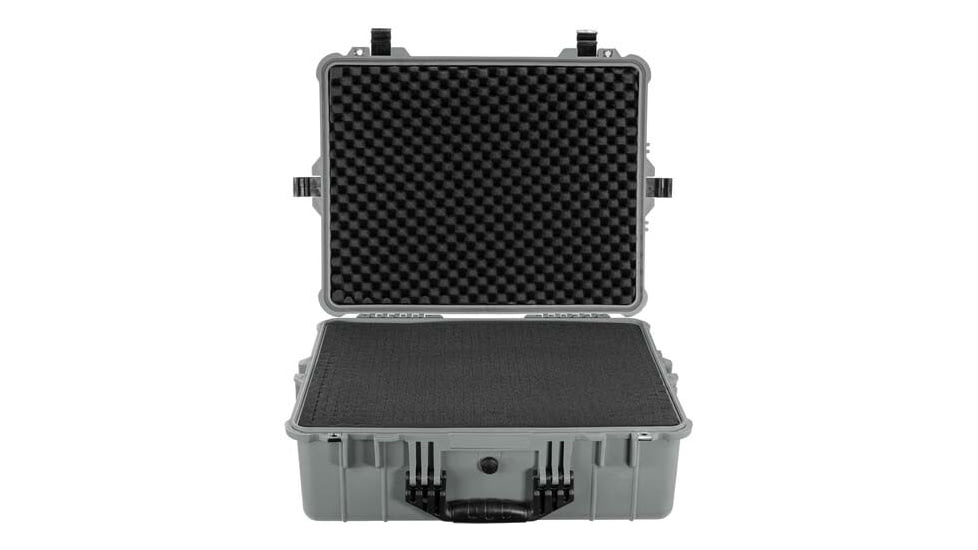 Eylar Extra Large 24in Waterproof Hard Camera and Gear Case w/Foam, Gray, SA00041-GRA