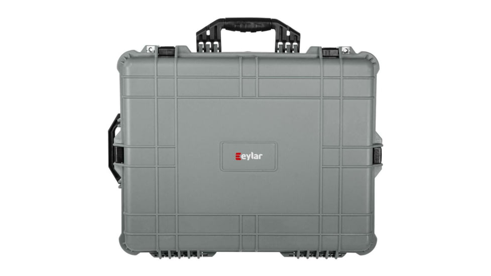Eylar Extra Large 24in Waterproof Hard Camera and Gear Case w/Foam, Gray, SA00041-GRA