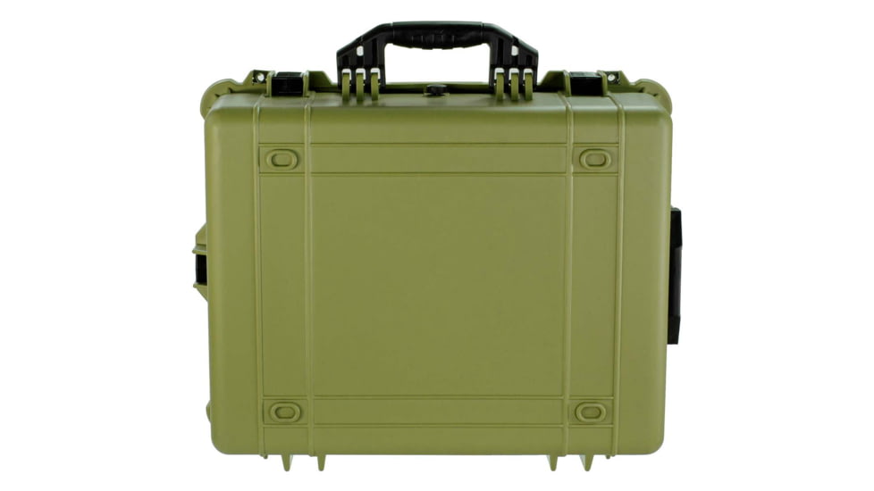 Eylar Extra Large 24in Waterproof Hard Camera and Gear Case w/Foam, Green, SA00041-GRN