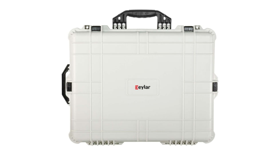 Eylar Extra Large 24in Waterproof Hard Camera and Gear Case w/Foam, Polar White, SA00041-WHI