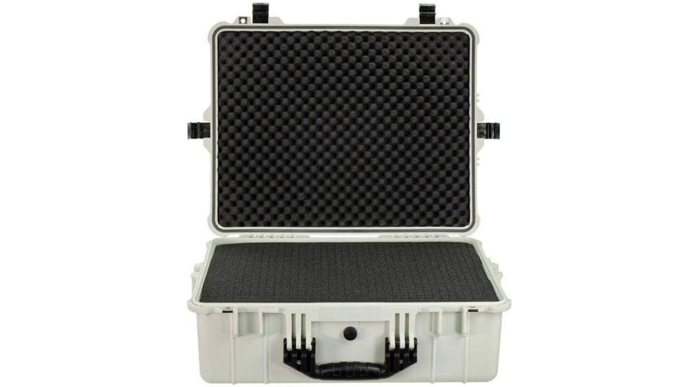Eylar Extra Large 24in Waterproof Hard Camera and Gear Case w/Foam, Polar White, SA00041-WHI