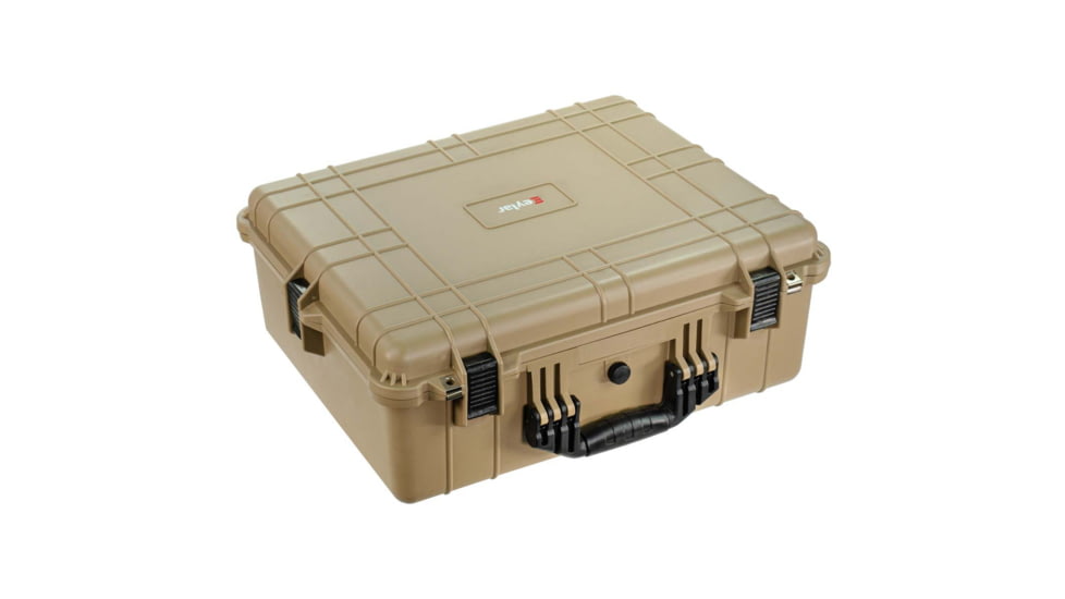 Eylar Extra Large 24in Waterproof Hard Camera and Gear Case w/Foam, Tan, SA00041-TAN