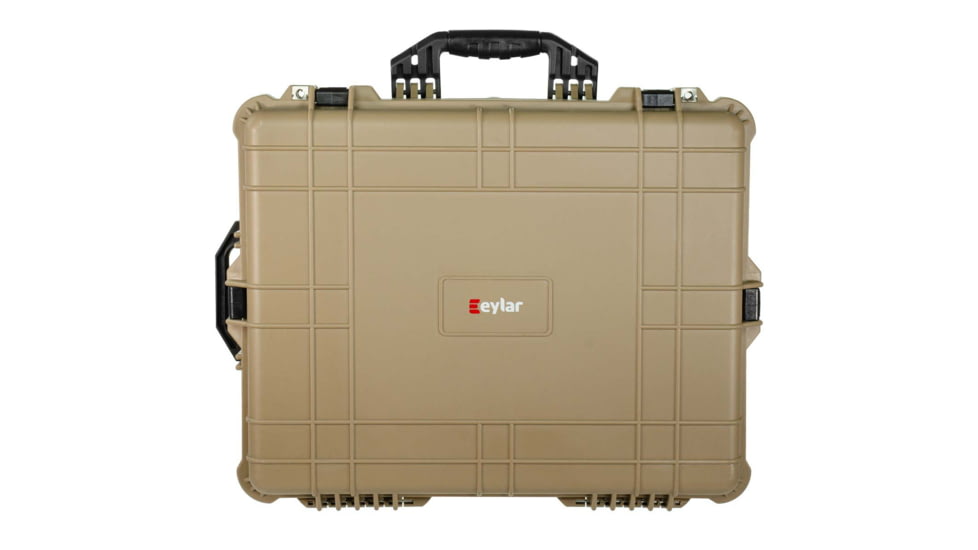 Eylar Extra Large 24in Waterproof Hard Camera and Gear Case w/Foam, Tan, SA00041-TAN