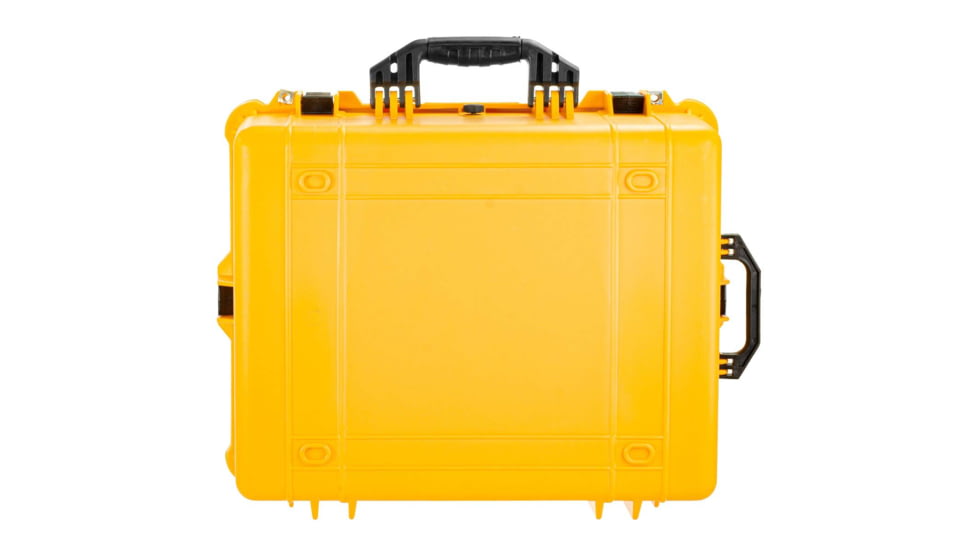Eylar Extra Large 24in Waterproof Hard Camera and Gear Case w/Foam, Yellow, SA00041-YLW