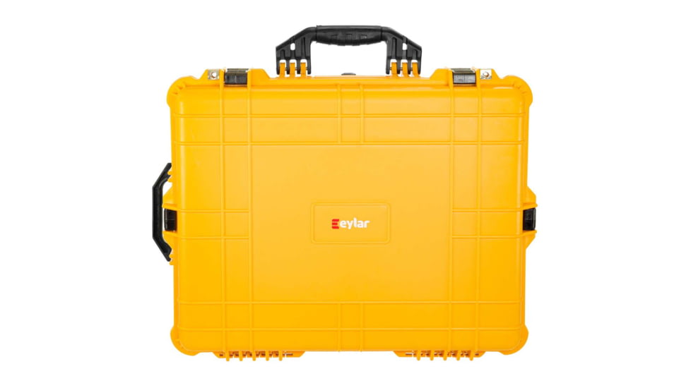 Eylar Extra Large 24in Waterproof Hard Camera and Gear Case w/Foam, Yellow, SA00041-YLW