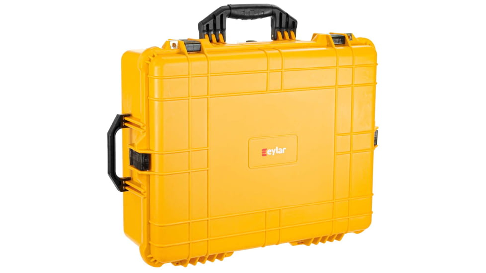 Eylar Extra Large 24in Waterproof Hard Camera and Gear Case w/Foam, Yellow, SA00041-YLW