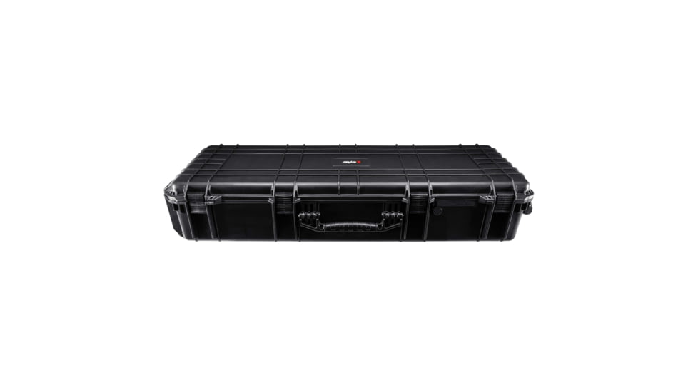 Eylar Extra Large Deep 44in Waterproof Roller Hard Rifle Case w/Foam, Black, SA00068