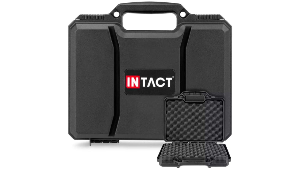 Eylar Intact 11.7in Stacker Series Hard Shell Handgun Case w/Foam, Black, NG00001-BLK