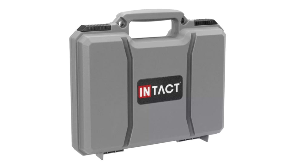 Eylar Intact 11.7in Stacker Series Hard Shell Handgun Case w/Foam, Gray, NG00001-GRA