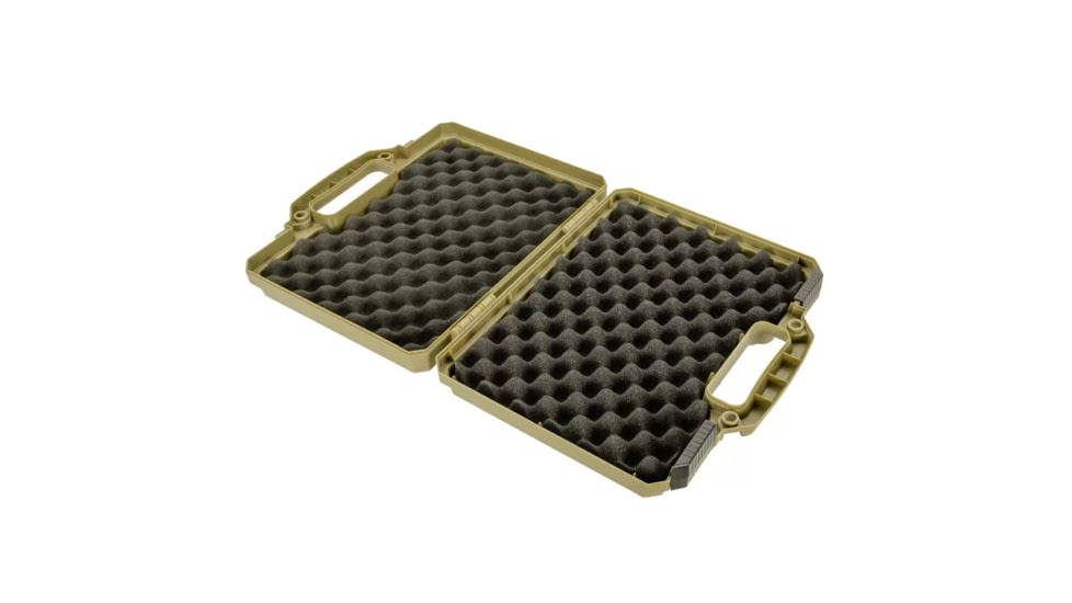 Eylar Intact 11.7in Stacker Series Hard Shell Handgun Case w/Foam, Green, NG00001-GRN