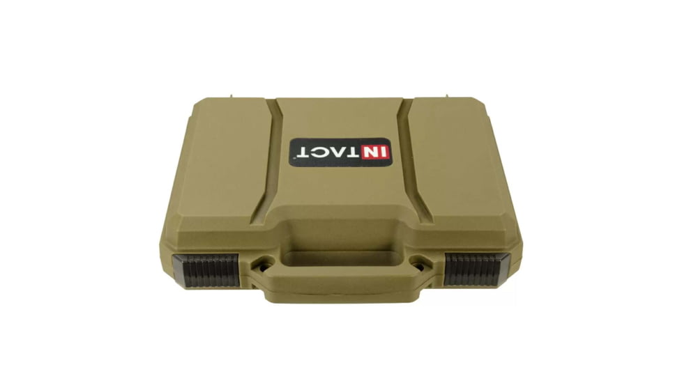Eylar Intact 11.7in Stacker Series Hard Shell Handgun Case w/Foam, Green, NG00001-GRN