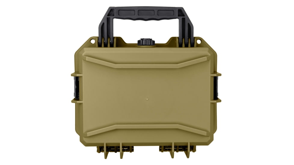 Eylar Intact 11.8in Stacker Series Compact Hard Gear Case w/Foam, Dark Earth, NG00010-GRN