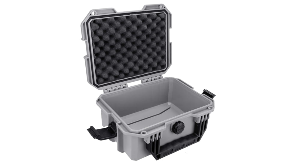 Eylar Intact 11.8in Stacker Series Compact Hard Gear Case w/Foam, Gray, NG00010-GRA