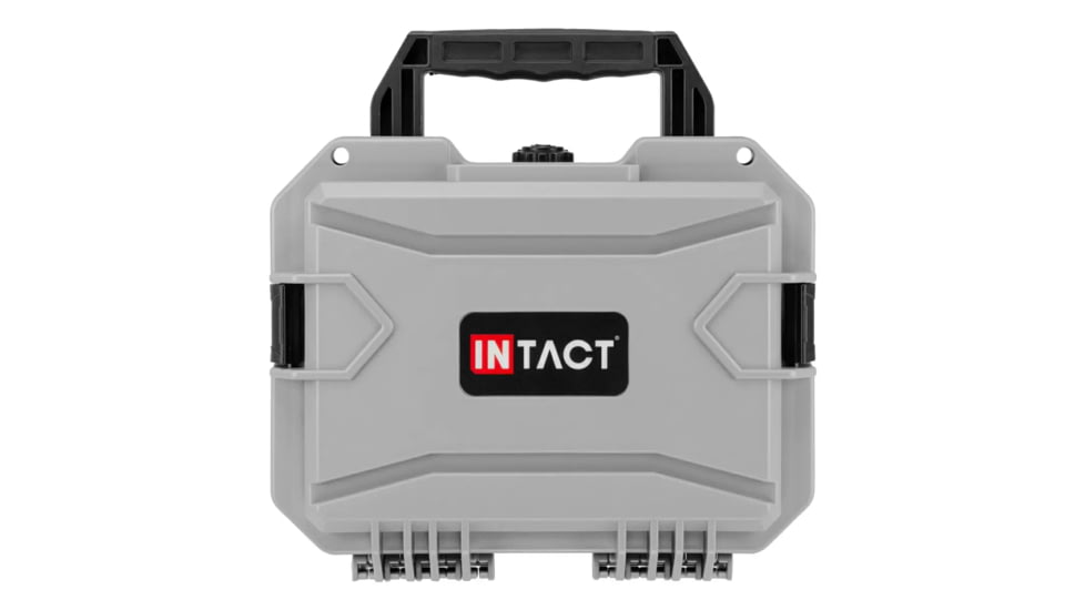 Eylar Intact 11.8in Stacker Series Compact Hard Gear Case w/Foam, Gray, NG00010-GRA
